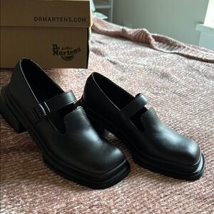 Dr. Martens Black Buckle Strap - Maybole Mary Jane Shoes